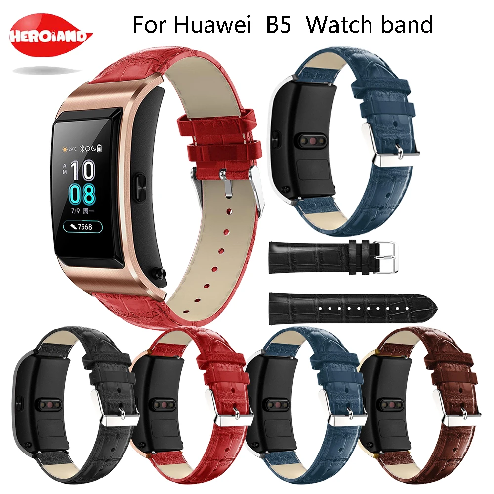 2018 new Watch bands for Huawei Talk Band B5 Sports Smart Watch Wrist Bracelet pu leather Crocodile Belt trap Replacement bands
2018 new Watch bands for Huawei Talk Band B5 Sports Smart Watch Wrist Bracelet pu leather Crocodile Belt trap Replacement bands