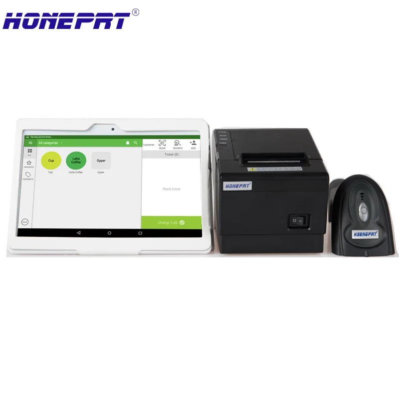 Tablet Pos Cash RegisterWith 58Mm Printer Scanner Package All In One Supoort 45 Languages
Tablet Pos Cash RegisterWith 58Mm Printer Scanner Package All In One Supoort 45 Languages