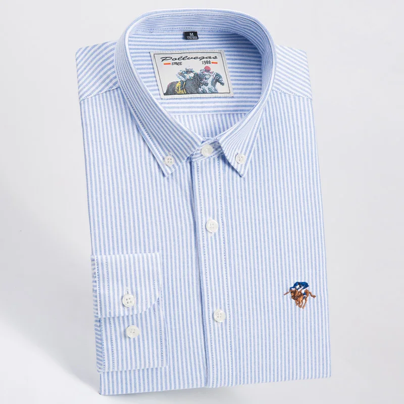 Plus Size 5XL 6XL 7XL High Quality Pure Cotton Stripe Twill Solid Color Casual Business Oxford Long Sleeve Dress Shirts Fashion
Plus Size 5XL 6XL 7XL High Quality Pure Cotton Stripe Twill Solid Color Casual Business Oxford Long Sleeve Dress Shirts Fashion