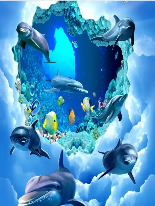 Водонепроницаемые самоклеящиеся 3d-фрески для пола, Дельфин для гостиной, спальни, ванной, напольная плитка, настенные бумаги, домашний деко...
Водонепроницаемые самоклеящиеся 3d-фрески для пола, Дельфин для гостиной, спальни, ванной, напольная плитка, настенные бумаги, домашний деко...