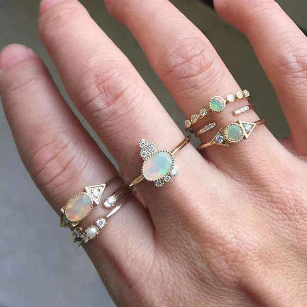 top qualilty tiny delicate gold color small rings opal cz stone size 6 7 8 Girl gift simple cute finger ring wholesale
top qualilty tiny delicate gold color small rings opal cz stone size 6 7 8 Girl gift simple cute finger ring wholesale