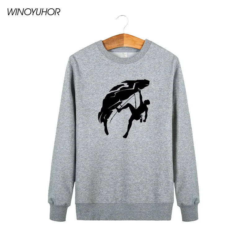 Climber Hoodies Men Winter New Fashion Style Crew Neck Long Sleeve Sweatshirts Climb Maximal Exercise Print Male Tops
Climber Hoodies Men Winter New Fashion Style Crew Neck Long Sleeve Sweatshirts Climb Maximal Exercise Print Male Tops
