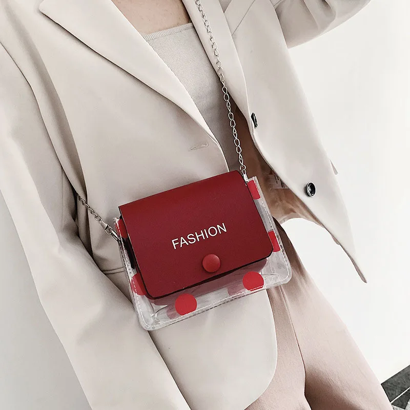 Sac Transparent Femme Clear Purse Women Messenger Bag Printed Jelly Bags for Women 2018 Fashion Handbags Wild Shoulder BagWWJ294
Sac Transparent Femme Clear Purse Women Messenger Bag Printed Jelly Bags for Women 2018 Fashion Handbags Wild Shoulder BagWWJ294