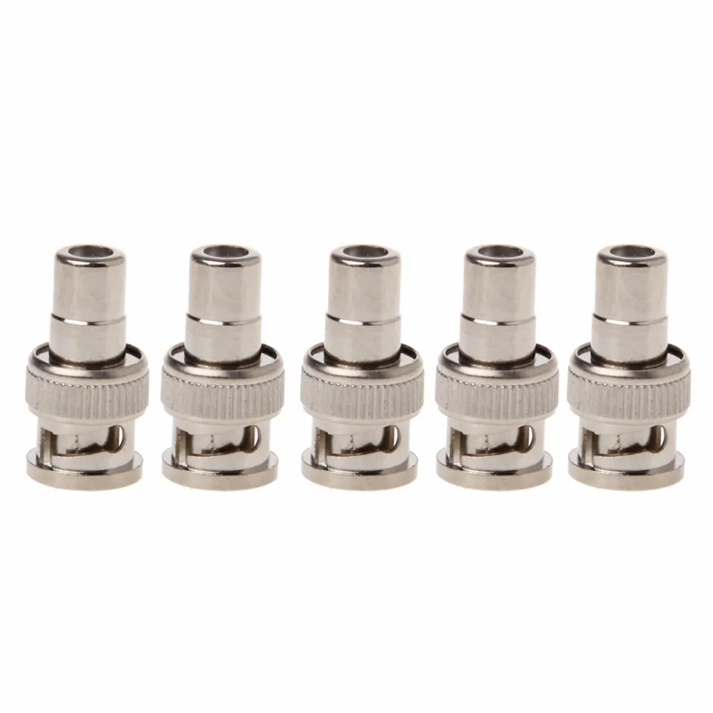 Free shipping 5x BNC Male To RCA Female Coaxial Connector Adapter For CCTV Surveillance Video
Free shipping 5x BNC Male To RCA Female Coaxial Connector Adapter For CCTV Surveillance Video