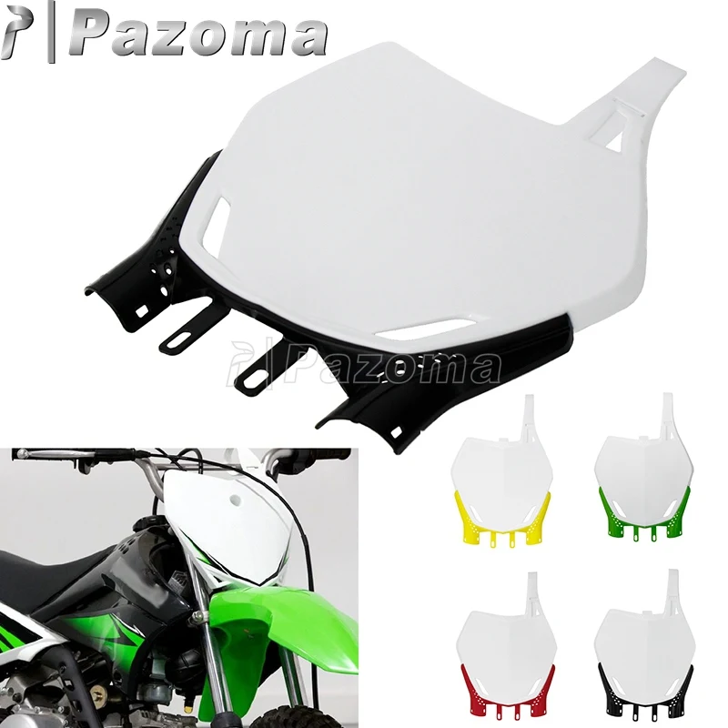 Universal Motorcycle Off Road Enduro Motocross Plastic Front Name Number Plate For Honda Kawasaki Yamaha Suzuki 7 Color
Universal Motorcycle Off Road Enduro Motocross Plastic Front Name Number Plate For Honda Kawasaki Yamaha Suzuki 7 Color