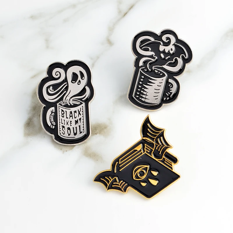 Black Cup Skeleton Skull Bat Pin Punk pin Brooch Badge Enamel pin Backpack Bag Jacket Accessories Men Women Brooch
Black Cup Skeleton Skull Bat Pin Punk pin Brooch Badge Enamel pin Backpack Bag Jacket Accessories Men Women Brooch