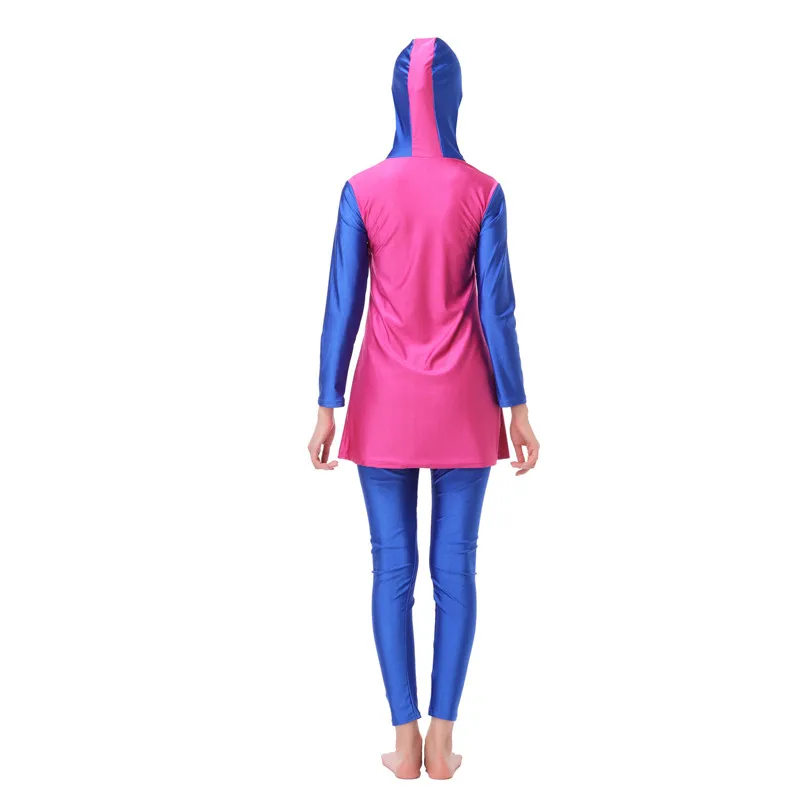 Women Modest Hijab Islamic Swimwear Swim Surf Wear Sport Burkinis Sexy Splice Islamic Swimsuit Blue Full Cover
Women Modest Hijab Islamic Swimwear Swim Surf Wear Sport Burkinis Sexy Splice Islamic Swimsuit Blue Full Cover