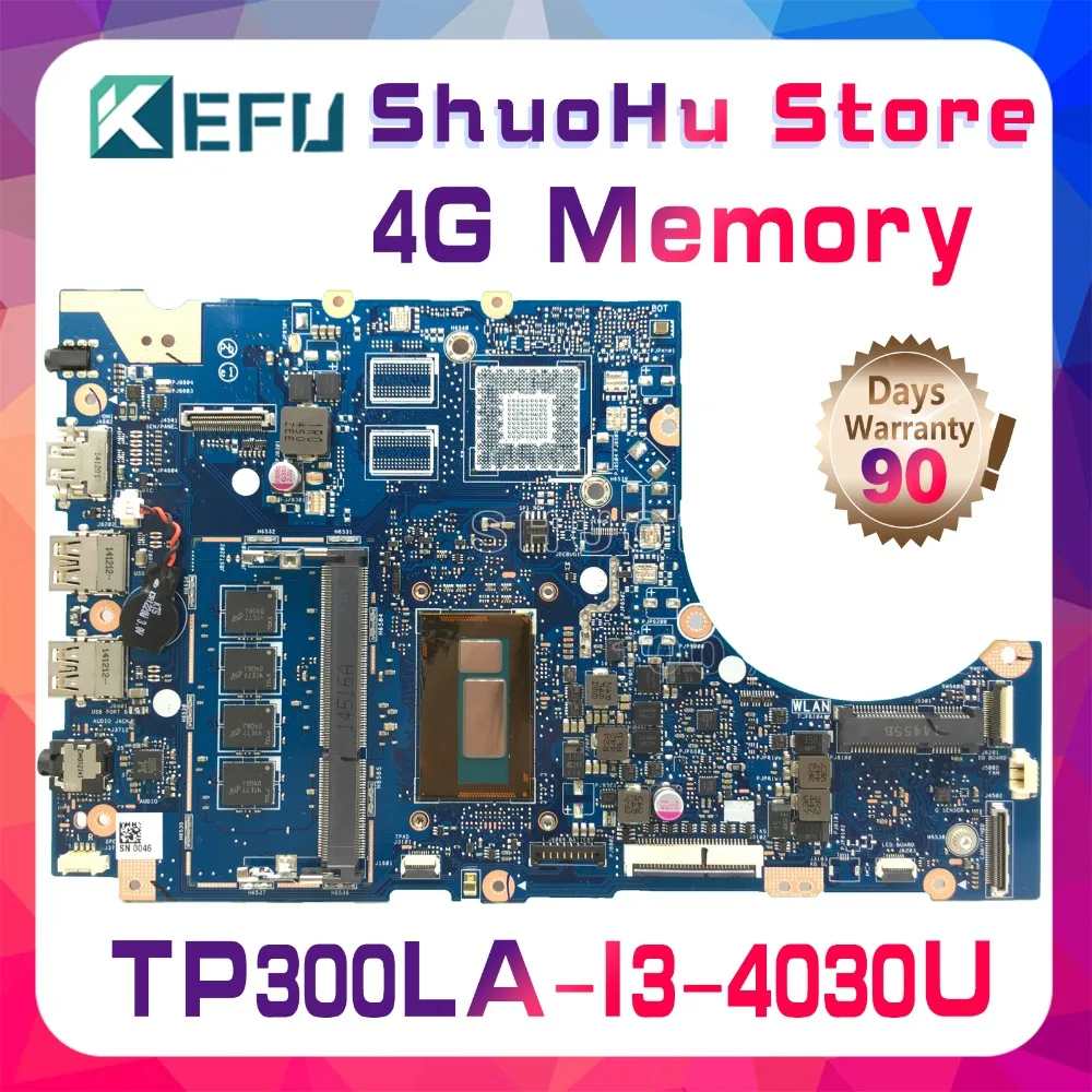 Материнская плата TP300LA, подходит для ноутбука ASUS Transformer Book Flip TP300LD TP300L Q302LA, материнская плата для ноутбука Φ 4GB-RAM 100% тест
Материнская плата TP300LA, подходит для ноутбука ASUS Transformer Book Flip TP300LD TP300L Q302LA, материнская плата для ноутбука Φ 4GB-RAM 100% тест