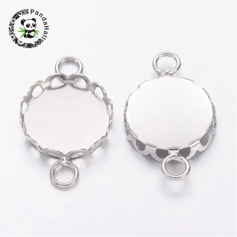 Настройки соединителя кабошона из латуни, плоские круглые Lnks, платина, 20x13x3 мм, отверстие: 2 мм; Лоток: внутренний диаметр 12 мм
Настройки соединителя кабошона из латуни, плоские круглые Lnks, платина, 20x13x3 мм, отверстие: 2 мм; Лоток: внутренний диаметр 12 мм
