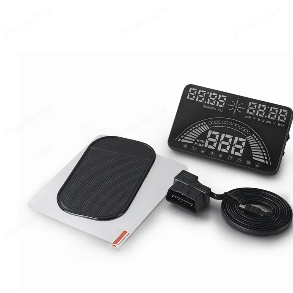 Head up display S7 OBD2+GPS System Smart 5.8" HD Digital Voltage Ometer Overspeed alarm HUD display Windshield Projector
Head up display S7 OBD2+GPS System Smart 5.8" HD Digital Voltage Ometer Overspeed alarm HUD display Windshield Projector