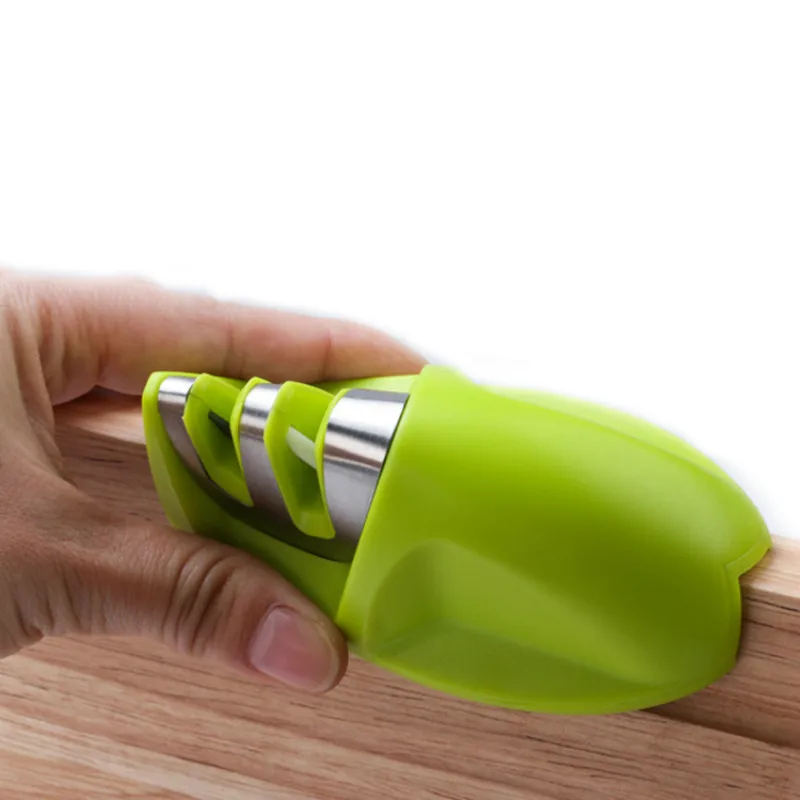 Household Kitchen Sharpener For KnifeTwo Stages (Diamond & Ceramic) Mini Portable Sharpening Tools Creative Kitchen Accessories
Household Kitchen Sharpener For KnifeTwo Stages (Diamond & Ceramic) Mini Portable Sharpening Tools Creative Kitchen Accessories