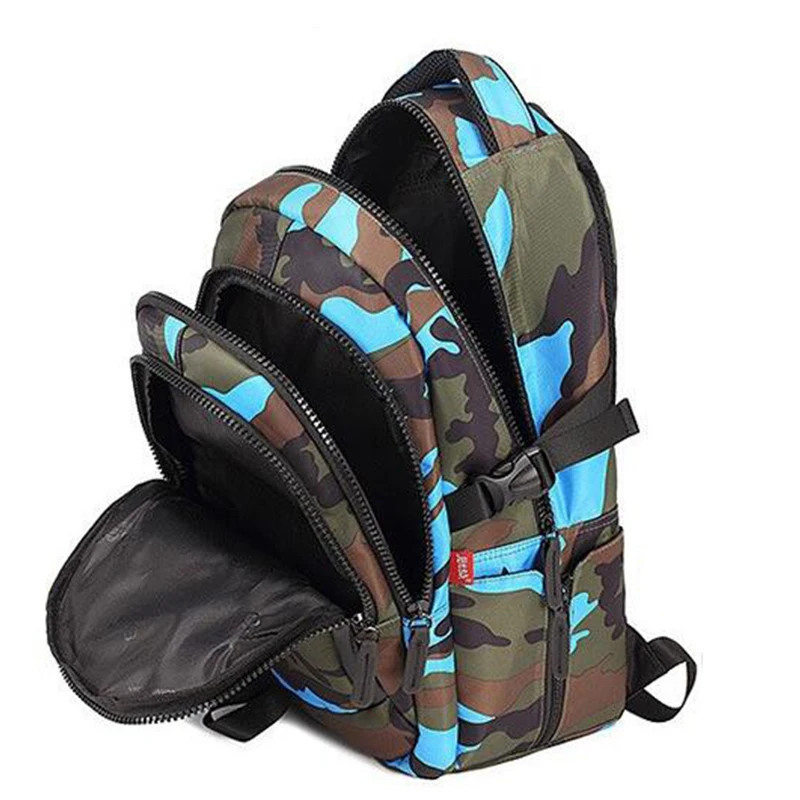 рюкзак Мода камуфляж малыш сумка школьные сумки путешествия для круто мальчик и