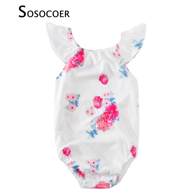SOSOCOER Summer Toddler Girl Rompers 2017 Fashion Fiy Sleeve Flower Newborn One Pieces Romper Kids Infant Girls Jumpsuit Clothes
SOSOCOER Summer Toddler Girl Rompers 2017 Fashion Fiy Sleeve Flower Newborn One Pieces Romper Kids Infant Girls Jumpsuit Clothes