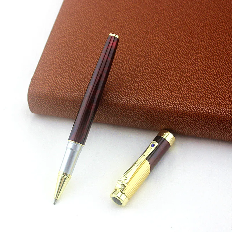 Gift Jinhao Rollerball pen Fashion new style Wood Red barrel ink pen Office and learning luxury writing metal pen
Gift Jinhao Rollerball pen Fashion new style Wood Red barrel ink pen Office and learning luxury writing metal pen