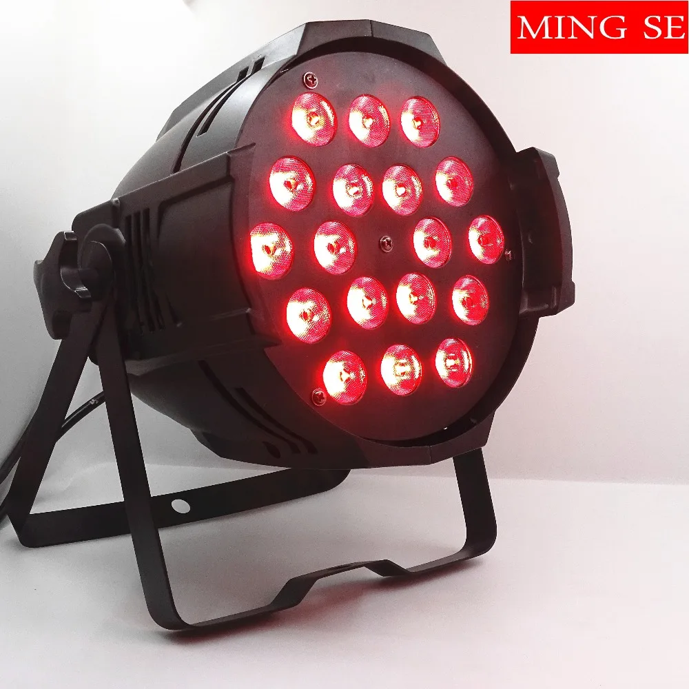 20 шт./лот 18x12 Вт светодиодные светильники Par RGBW 4in1led dmx512 освещение для дискотеки