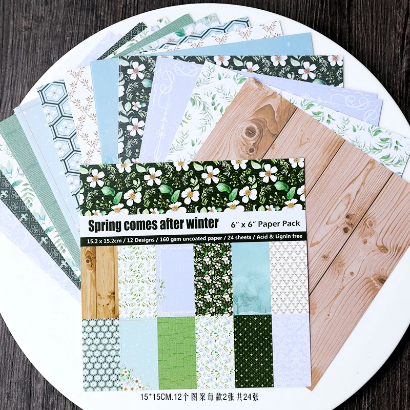 KLJUYP 12 Sheets Spring Scrapbooking Pads Paper Origami Art Background Paper Card Making DIY Scrapbook Paper Craft
KLJUYP 12 Sheets Spring Scrapbooking Pads Paper Origami Art Background Paper Card Making DIY Scrapbook Paper Craft