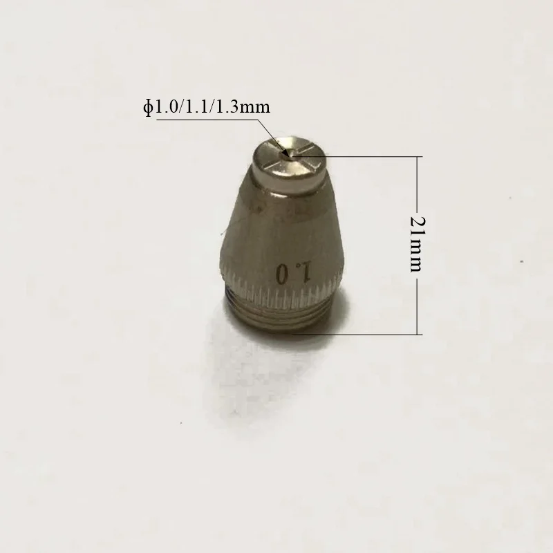 50PCS SG55 AG60 plasma cutting torch tips size 1.0mm nozzle electrode material tip
50PCS SG55 AG60 plasma cutting torch tips size 1.0mm nozzle electrode material tip
