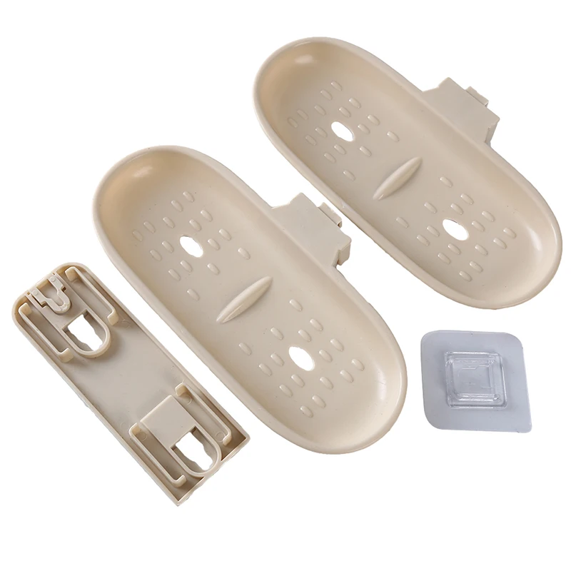 Creative Double Layer Non-trace Paste Soap Box Bathroom Powerful Sucker Wall Hanging Organizer
Creative Double Layer Non-trace Paste Soap Box Bathroom Powerful Sucker Wall Hanging Organizer