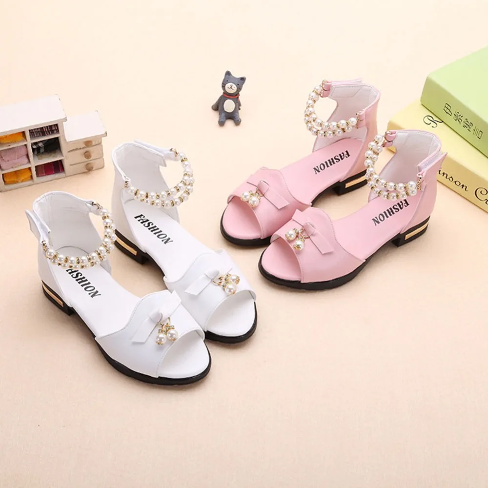 Children Girls Sandals Cute Bowknot Sandals Non-Slip Princess Casual Shoes Flat Beach Shoes
Children Girls Sandals Cute Bowknot Sandals Non-Slip Princess Casual Shoes Flat Beach Shoes