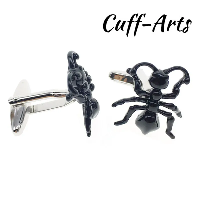 Cuffarts 2018 New Men Cufflinks Brand Luxury Elegant Black Ant Shaped Cufflinks Trendy Cuff Links Jewelry Accessories C10063
Cuffarts 2018 New Men Cufflinks Brand Luxury Elegant Black Ant Shaped Cufflinks Trendy Cuff Links Jewelry Accessories C10063