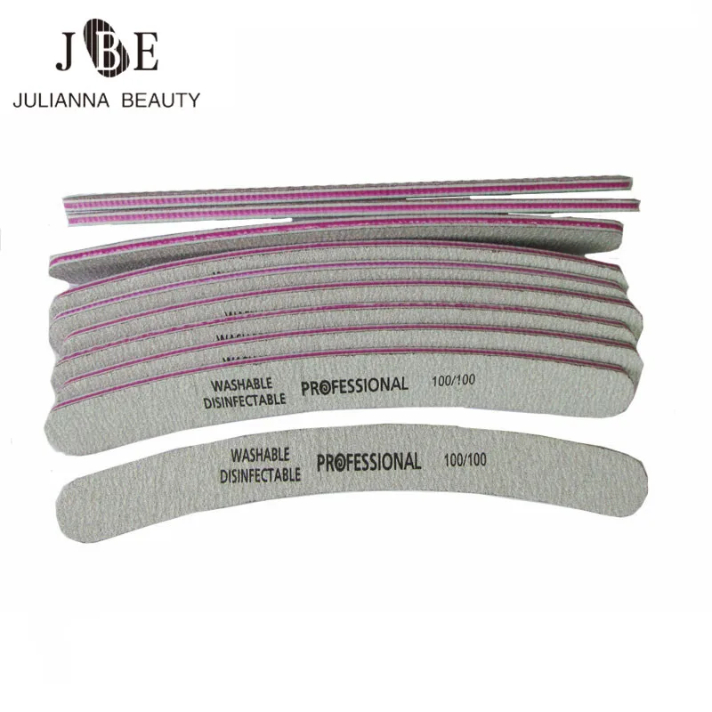 50PCS/lot Grey Nail Files Sanding 100/100 Curve Banana Nail Polish Care File For Nail Tips Nail File Tool Manicure Free Shipping
50PCS/lot Grey Nail Files Sanding 100/100 Curve Banana Nail Polish Care File For Nail Tips Nail File Tool Manicure Free Shipping