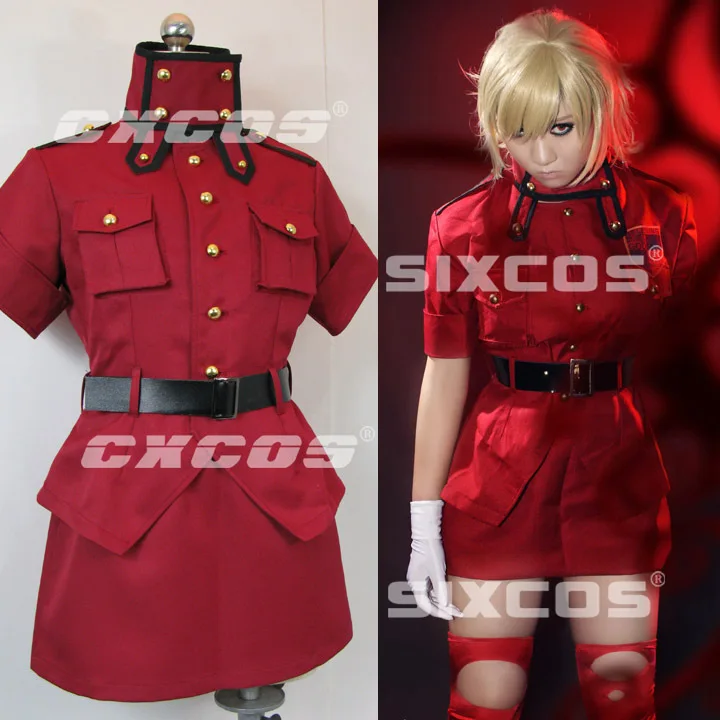 Хэллоуин Рождество игра японского аниме Hellsing Виктория серас вечерние модные