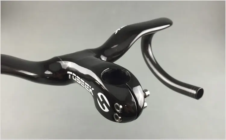 TOSEEK Full Carbon Fiber Handlebar Stem 28.6mm Integrated Handlebar BMX Road Bike Gloss Black Bent Bar 400/420/440mm Handlebar
TOSEEK Full Carbon Fiber Handlebar Stem 28.6mm Integrated Handlebar BMX Road Bike Gloss Black Bent Bar 400/420/440mm Handlebar