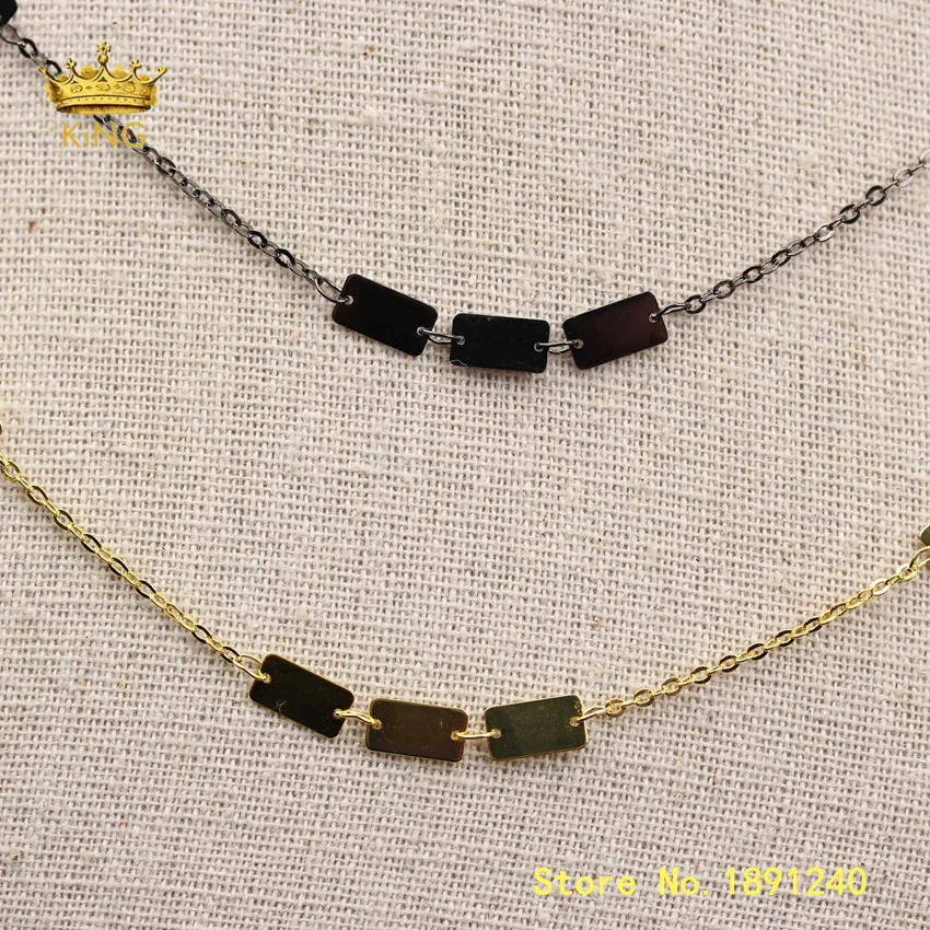5meters NEW Copper Chains Jewelry Making,Rectangle Charms Beaded Chain,Handmade Chain Crafts Body Findings DIY Chokers ZJ322
5meters NEW Copper Chains Jewelry Making,Rectangle Charms Beaded Chain,Handmade Chain Crafts Body Findings DIY Chokers ZJ322