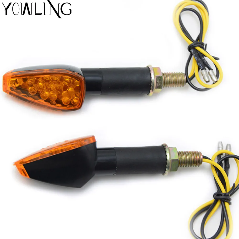 Universal Motorcycle Turn Signal 12V LED Flashing Lights Motorbike Indicators Flasher Blinker Amber For Honda Suzuki GSR 600 750
Universal Motorcycle Turn Signal 12V LED Flashing Lights Motorbike Indicators Flasher Blinker Amber For Honda Suzuki GSR 600 750