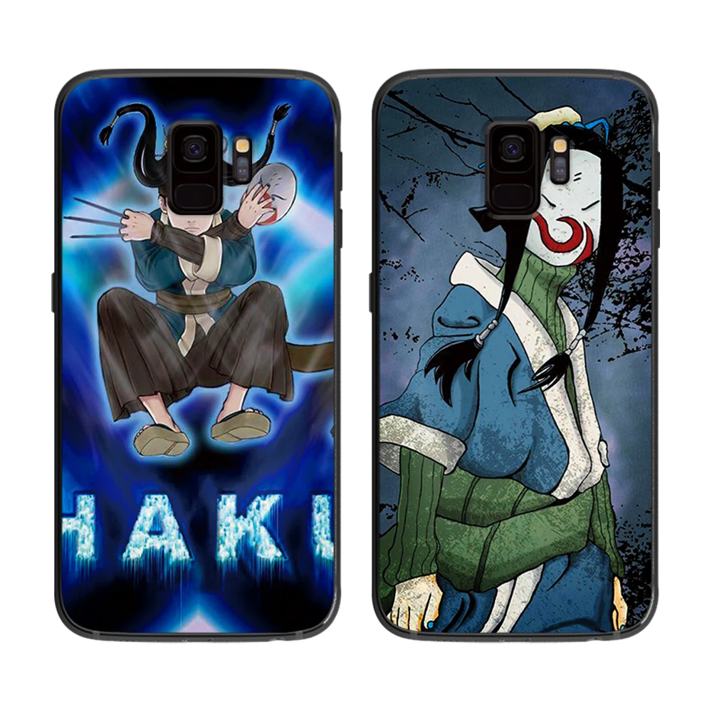 Красивый мягкий чехол для телефона Haku samsung Galaxy S6 S7 S8 S9 S10e Plus Note 8 9 черный