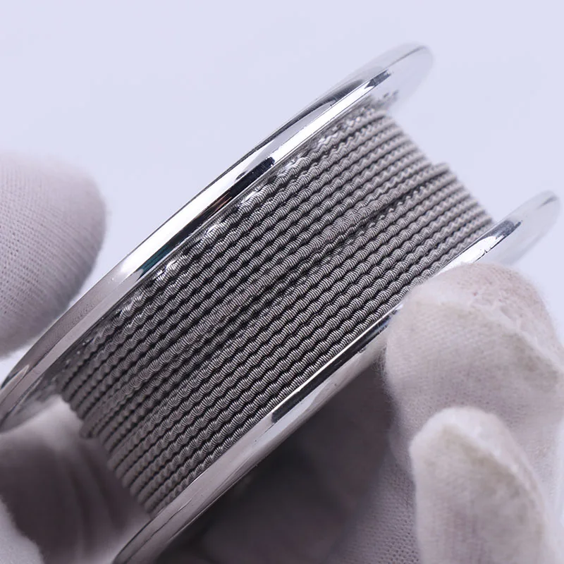 32+26*2 5m/roll XFKM SS316L Fused Clapton Wire for RDA RBA Rebuildable Atomizer Heating Wires Coil Tool Heating Wire DIY coils
32+26*2 5m/roll XFKM SS316L Fused Clapton Wire for RDA RBA Rebuildable Atomizer Heating Wires Coil Tool Heating Wire DIY coils