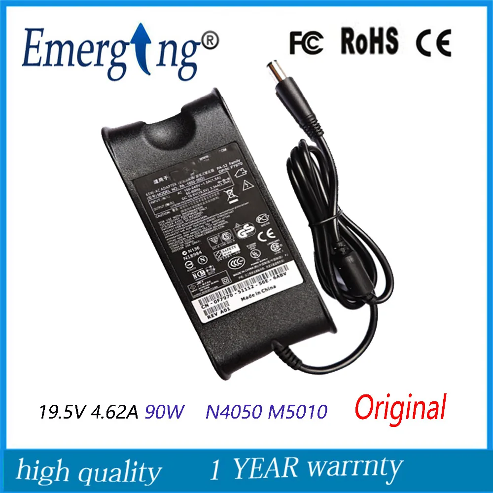 19.5V 4.62A 90W 7.4X5.0mm Original AC Adapter For Dell Ad-90195D Pa-1900-01D3 Df266 M20 M60 M65 M70 1410 1420
19.5V 4.62A 90W 7.4X5.0mm Original AC Adapter For Dell Ad-90195D Pa-1900-01D3 Df266 M20 M60 M65 M70 1410 1420