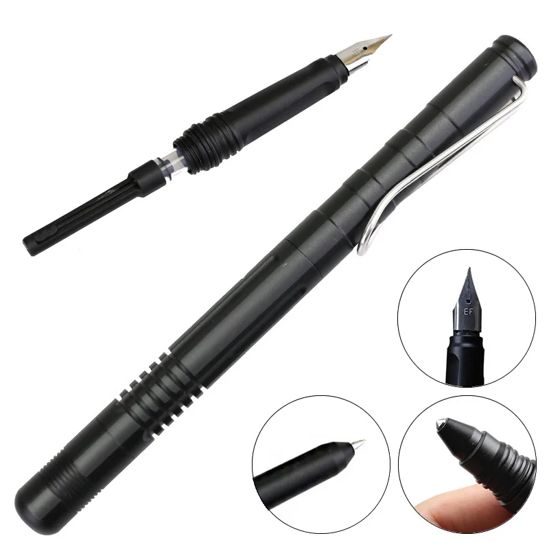 Portable Self Defense Tactical Fountain Pen And Ball-Point Pen Emergency Glass Breaker Outdoor Survival EDC Tool Christmas Gift
Portable Self Defense Tactical Fountain Pen And Ball-Point Pen Emergency Glass Breaker Outdoor Survival EDC Tool Christmas Gift