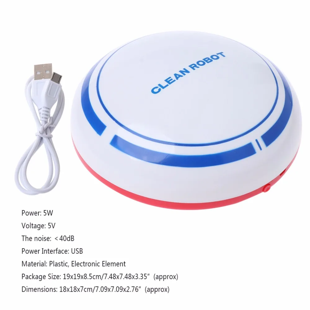 Automatic USB Rechargeable Smart Robot Vacuum Mop Floor Cleaner Sweeping Suction
Automatic USB Rechargeable Smart Robot Vacuum Mop Floor Cleaner Sweeping Suction