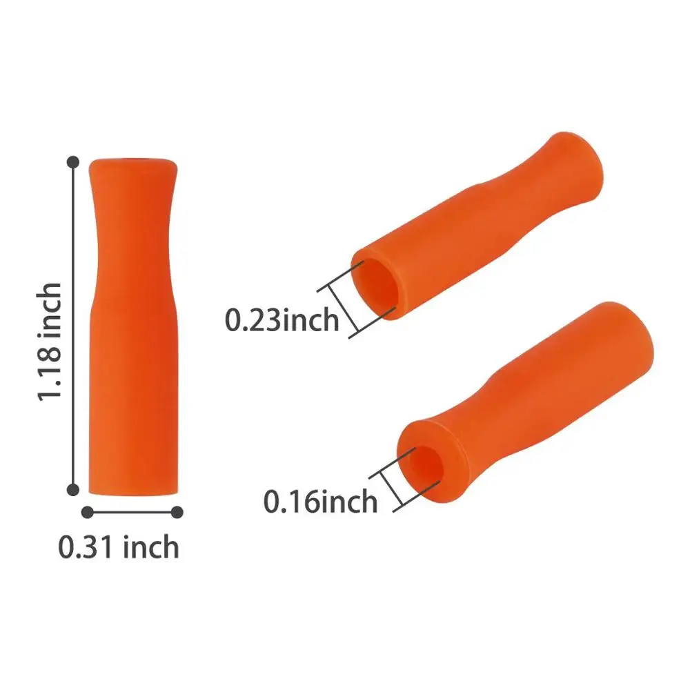 100Pcs/Set Food Grade Silicon Tips for 6mm metal Straws Cover Teeth Protector Cover Food Grade Cover
100Pcs/Set Food Grade Silicon Tips for 6mm metal Straws Cover Teeth Protector Cover Food Grade Cover