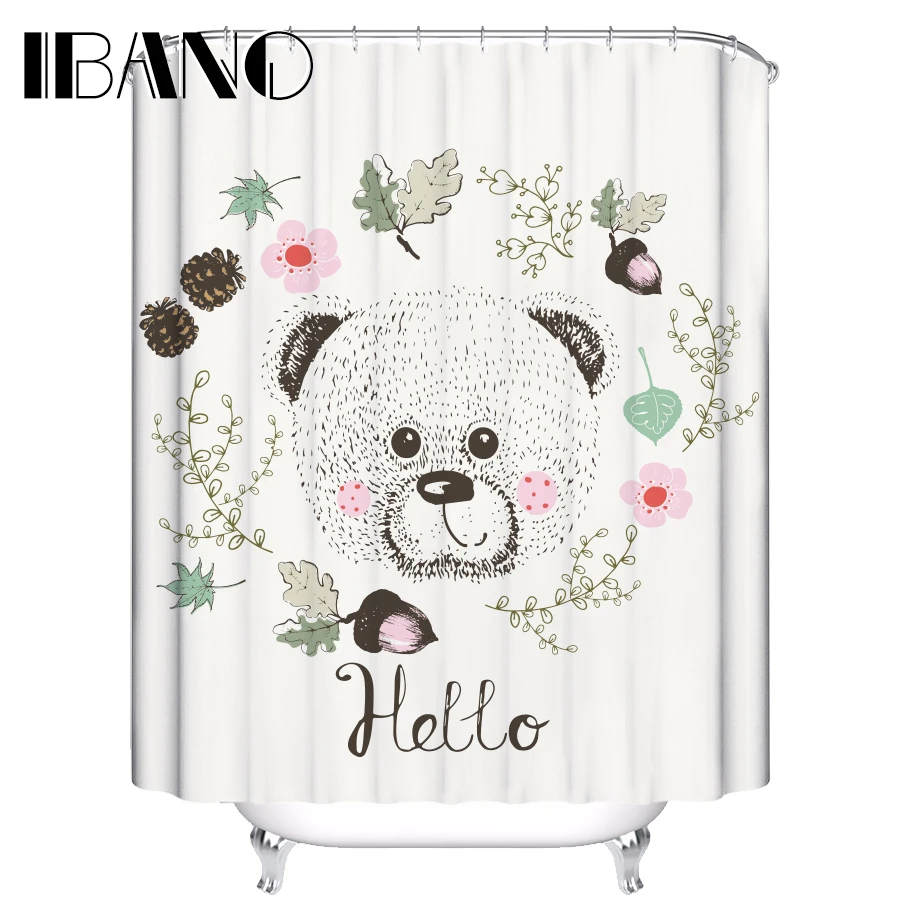 IBANO Shower Curtain Cartoon Crocodile Waterproof Polyester Fabric 180x180cm Shower Curtain For The Bathroom With 12pcs Hooks
IBANO Shower Curtain Cartoon Crocodile Waterproof Polyester Fabric 180x180cm Shower Curtain For The Bathroom With 12pcs Hooks