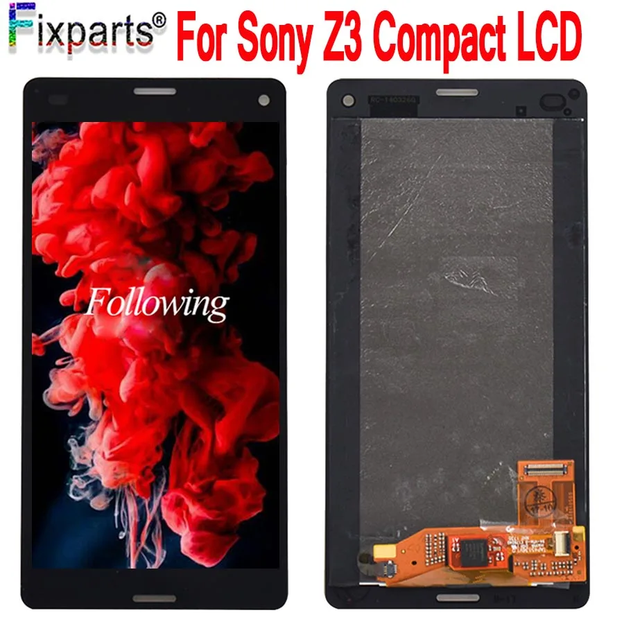 Black/White 4.6" For Sony Xperia Z3 mini D5803 D5833 LCD Display Touch Screen Digitizer Assembly For Sony Z3 Compact LCD
Black/White 4.6" For Sony Xperia Z3 mini D5803 D5833 LCD Display Touch Screen Digitizer Assembly For Sony Z3 Compact LCD