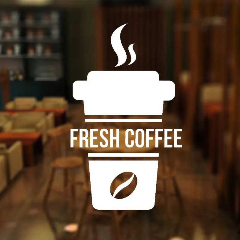 Fresh Coffee Vinyl Window Sign, Shop/Coffee/Bar/Pub Coffee Window Sticker Sign, Takeaway Coffee Sign Self-adhesive Decal 3W04
Fresh Coffee Vinyl Window Sign, Shop/Coffee/Bar/Pub Coffee Window Sticker Sign, Takeaway Coffee Sign Self-adhesive Decal 3W04