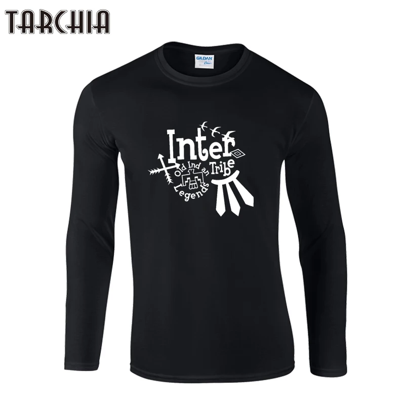Футболка TARCHIA мужская с круглым вырезом, хлопок, приталенный силуэт, длинный рукав, оверсайз, модный брендовый принт, Повседневная рубашка, ...
Футболка TARCHIA мужская с круглым вырезом, хлопок, приталенный силуэт, длинный рукав, оверсайз, модный брендовый принт, Повседневная рубашка, ...