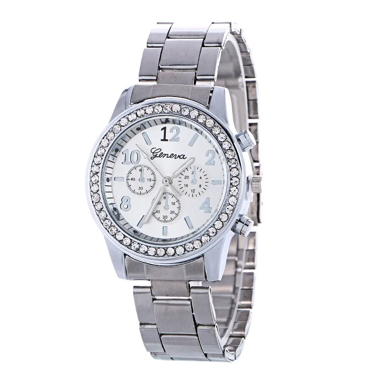 2019 New Fashion Chronograph Plated Classic Geneva Quartz Ladies Watch Women Crystals Wristwatches Relogio Feminino Gift clock
2019 New Fashion Chronograph Plated Classic Geneva Quartz Ladies Watch Women Crystals Wristwatches Relogio Feminino Gift clock