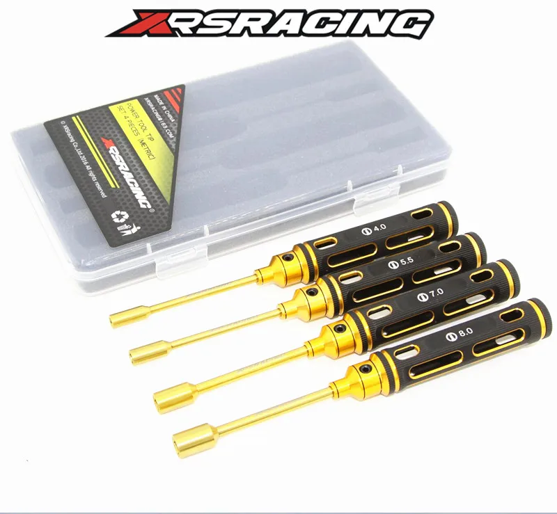 XRSRACING 4 0/5 5/7 0/8 0 утолщенный полый двухцветный отвертка для радиоуправляемого