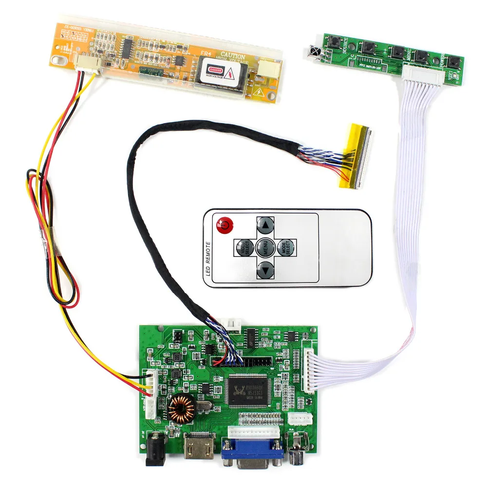 HD MI VGA AV Audio LCD Controller Board VS-TY2662-V196 for 14.1" LP141WX3 LT141WX1 15.4" LTN154W1-L01 1280x800 LCD Screen
HD MI VGA AV Audio LCD Controller Board VS-TY2662-V196 for 14.1" LP141WX3 LT141WX1 15.4" LTN154W1-L01 1280x800 LCD Screen