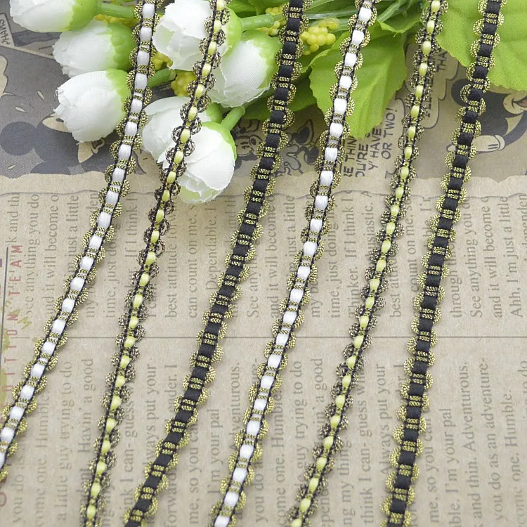 100Metres Direct DIY Gold Curved Lace Trim Braided For Costume Decoration High Quality Centipede Braid Ribbon Lace For Sewing
100Metres Direct DIY Gold Curved Lace Trim Braided For Costume Decoration High Quality Centipede Braid Ribbon Lace For Sewing