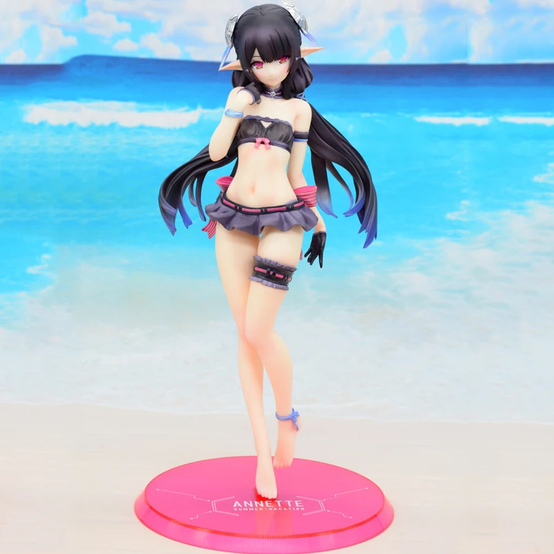 1/7 аниме HobbyJAPAN Annette phantasy star online 2 es AMAKUNI сексуальная девушка ПВХ экшн фигурка