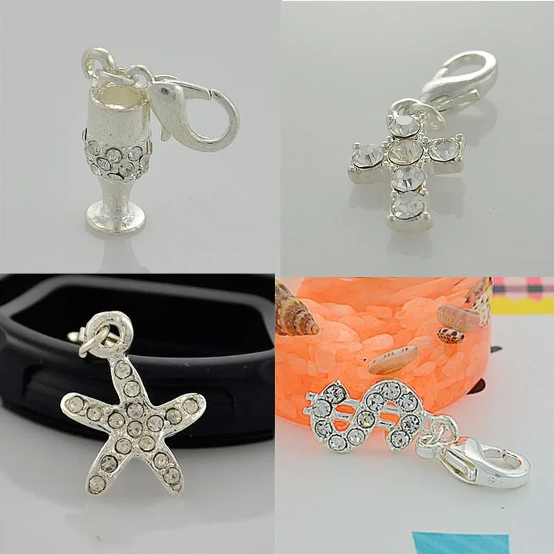 DOYUBO Trendy Women's DIY Zinc Alloy Pendants For Matching Bracelets Cute Alloy Goblet/Cross/Starfish/Dollars Shape Charms C017
DOYUBO Trendy Women's DIY Zinc Alloy Pendants For Matching Bracelets Cute Alloy Goblet/Cross/Starfish/Dollars Shape Charms C017