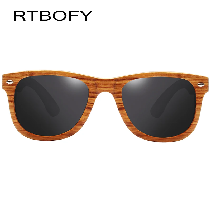 RTBOFY DESIGN HAND MADE Wooden Sunglasses Men/Women Retro Polarized Sun Glasses 100% UV Protection Eyewear | Аксессуары для одежды