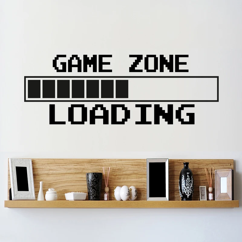 Loading Game Decal vinyl Game Zone home decoration Gamer Room Art design wall sticker Nintendo Game house decor
Loading Game Decal vinyl Game Zone home decoration Gamer Room Art design wall sticker Nintendo Game house decor