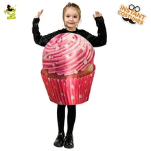 Унисекс мороженого костюм кекса карнавальный забавные еда