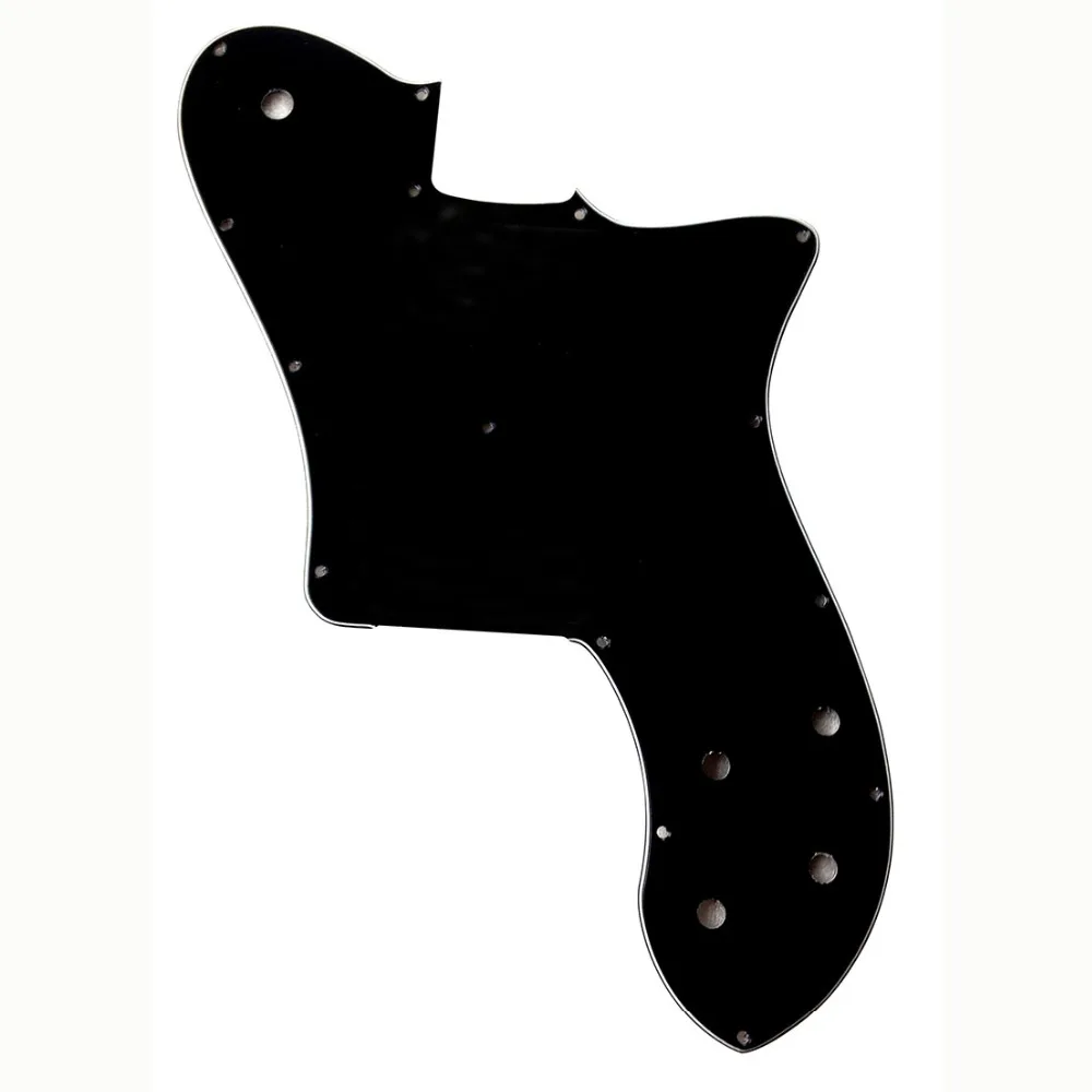 Pleroo Custom гитара pickgaurd-для 72 Tele Deluxe Reissue Гитара Pickguard без пикапа | Спорт и развлечения