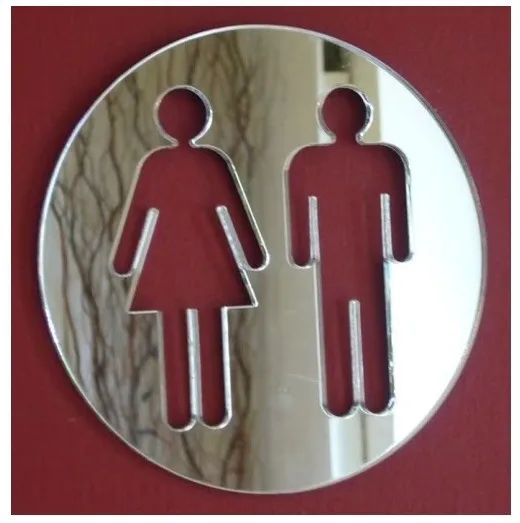 MEYA 2pcs per lot Bathroom Acrylic Mirror Sticker , 3D Mirror Sign Wall Sticker , Toilet Door Mirror Sticker
MEYA 2pcs per lot Bathroom Acrylic Mirror Sticker , 3D Mirror Sign Wall Sticker , Toilet Door Mirror Sticker
